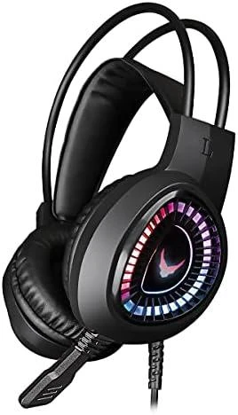 Omega Laisvų rankų įranga VARR GAMING VH8010 su mikrofonu (USB 7.1 FOR PC AND PS5) juoda