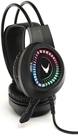 Omega Laisvų rankų įranga VARR GAMING VH8010 su mikrofonu (USB 7.1 FOR PC AND PS5) juoda
