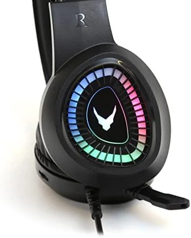 Omega Laisvų rankų įranga VARR GAMING VH8010 su mikrofonu (USB 7.1 FOR PC AND PS5) juoda