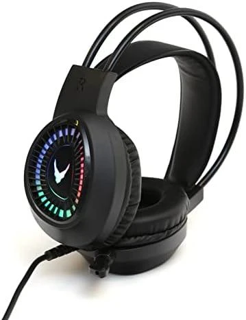 Omega Laisvų rankų įranga VARR GAMING VH8010 su mikrofonu (USB 7.1 FOR PC AND PS5) juoda