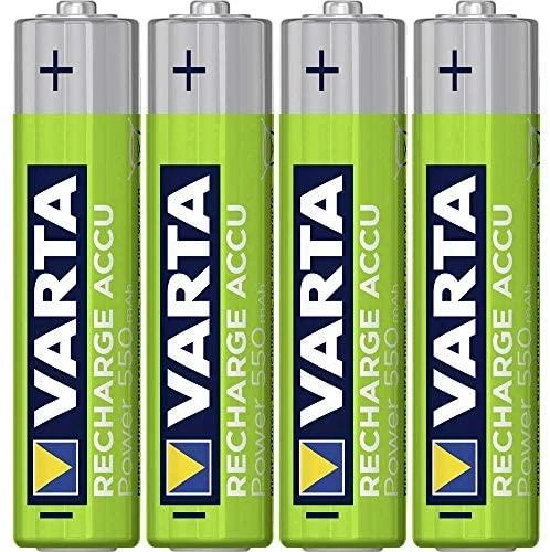 VARTA Solar AAA akumuliatoriai, 4 vnt. rinkinys