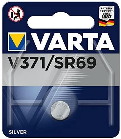 Varta 1x 1.55V V 371 Sidabrinis Vienkartinė baterija SR69 Sidabro oksidas (S)