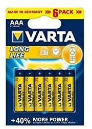 Baterija LR03 VARTA LONGLIFE