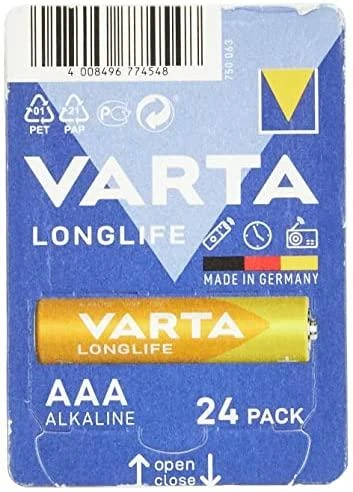 Varta BV-LL 24 AAA Vienkartinė baterija Šarminis