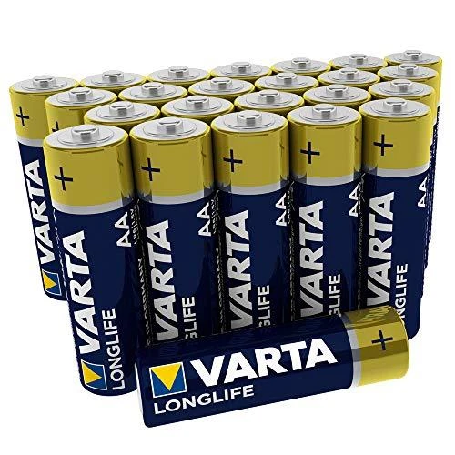 Varta AA šarminės baterijos, 24 vienetų pakuotė