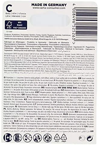 Varta Longlife Extra C Vienkartinė baterija Šarminis