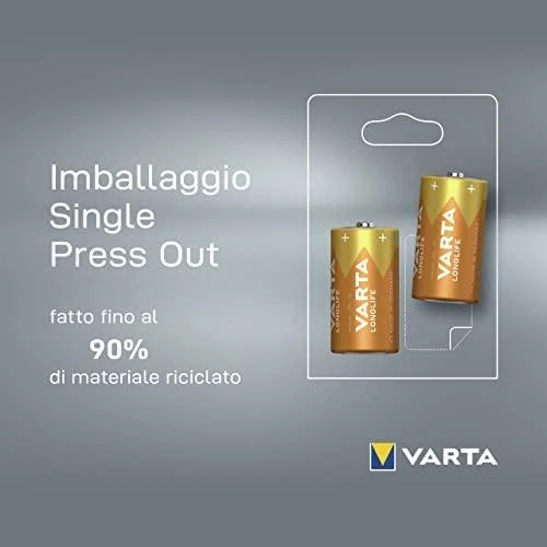 Varta Longlife Extra C Vienkartinė baterija Šarminis