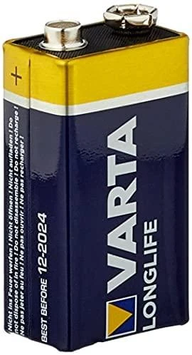 Baterija Varta Longlife 9V alkaline, 1 vnt