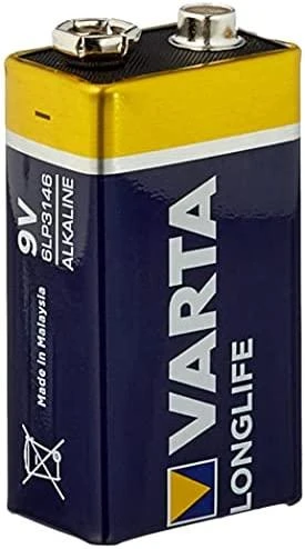 Baterija Varta Longlife 9V alkaline, 1 vnt