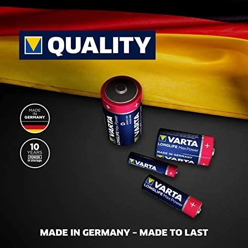 Varta MAX TECH Alkaline 9V Vienkartinė baterija Šarminis