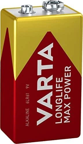 Varta MAX TECH Alkaline 9V Vienkartinė baterija Šarminis