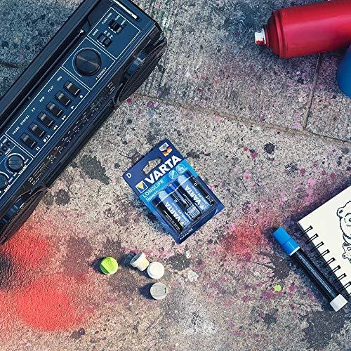 Varta Longlife Power LR20 D Alkaline Elementas. 2 Vnt. 