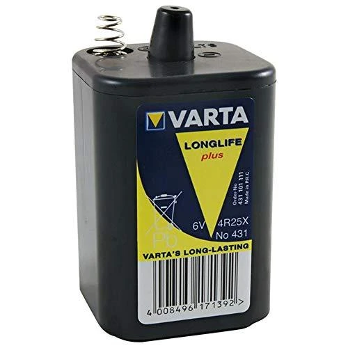 Varta 4R25 6V baterija su spyruokle