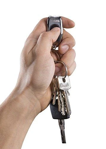 Varta L.E.D. METAL KEY CHAIN LIGHT Raktų grandinėlė su žibintuvėliu Chromas LED