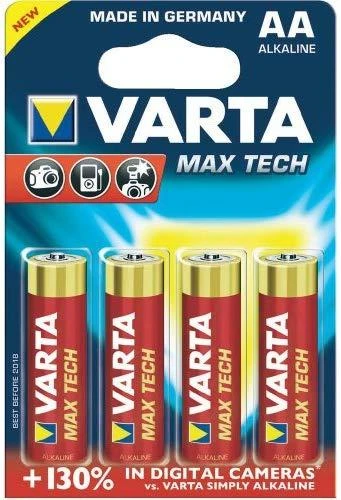 82-667# Varta Max Tech AA Vienkartinė baterija Šarminis