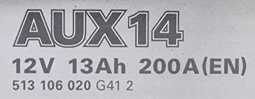 VARTA AGM AUX14 13Ah 200A (EN) 12V akumuliatorius