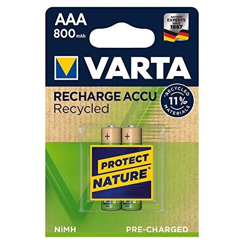 Varta Akku RECHARGE AAA HR03 800mAh 2St.