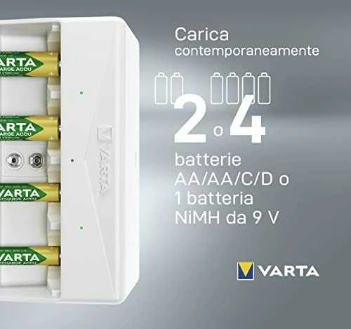 Varta universalus AAA/AA/C/D/9V elementų kroviklis Universal Charger 57658