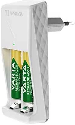 Varta Mini Charger 57656 (su 2xAA) Baterijų įkroviklis
