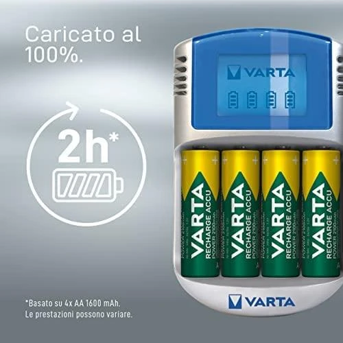Elementų kroviklis VARTA Power LCD