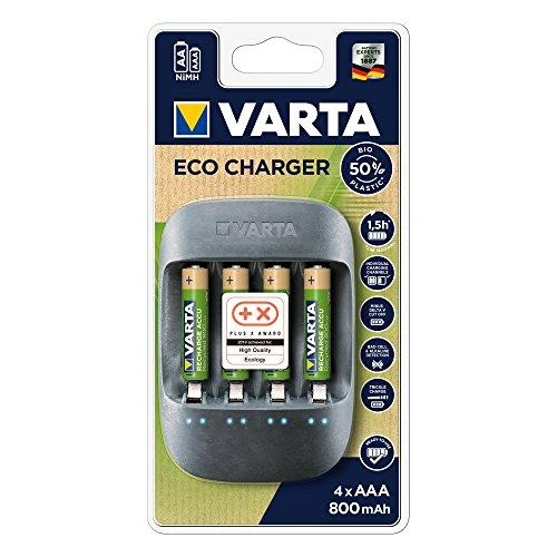 Varta 57680 Ekologiškas baterijų įkroviklis