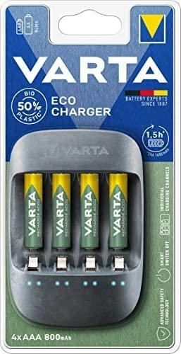 Varta 57680 Ekologiškas baterijų įkroviklis