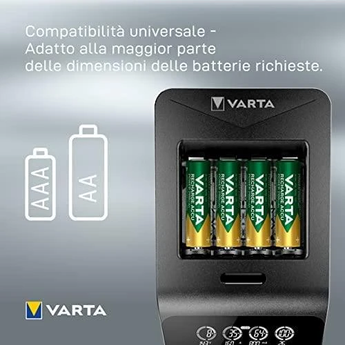 Varta LCD Smart + 4 x AA 2100 mAh 56706