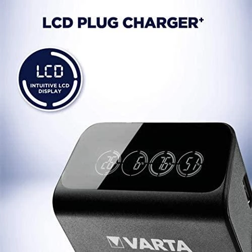 Blow VARTA LCD PLUG+4xAA 2100mAh įkroviklis