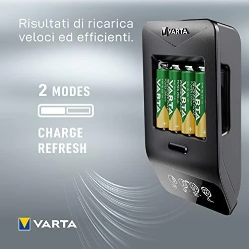 Varta LCD Smart + 4 x AA 2100 mAh 56706