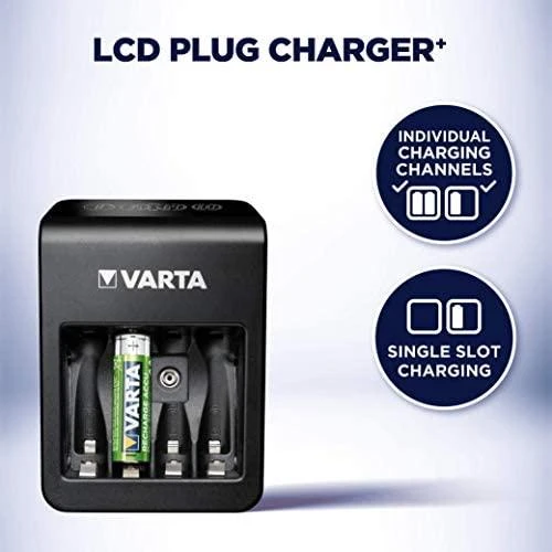 Blow VARTA LCD PLUG+4xAA 2100mAh įkroviklis