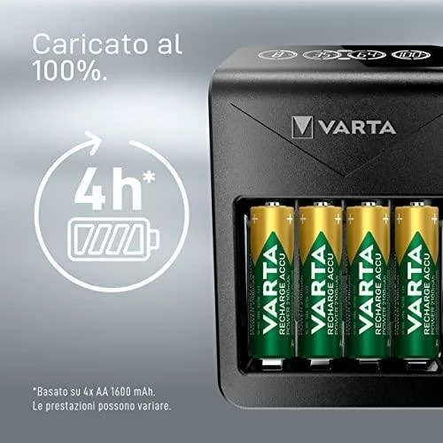 Blow VARTA LCD PLUG+4xAA 2100mAh įkroviklis