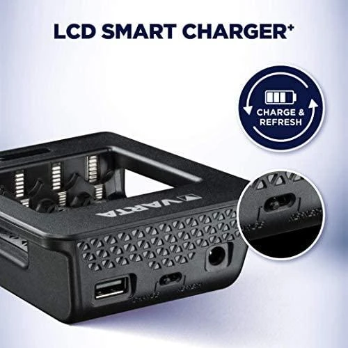 Varta LCD Smart + 4 x AA 2100 mAh 56706