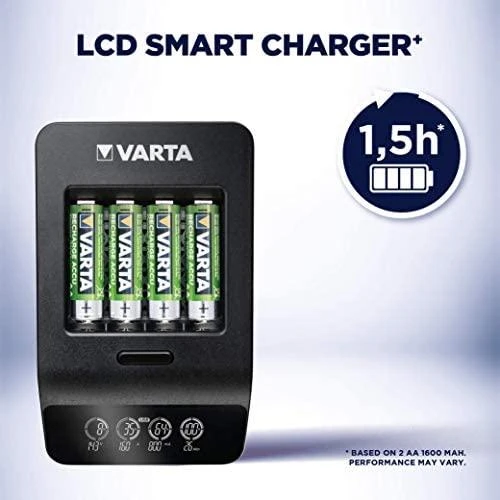 Varta LCD Smart + 4 x AA 2100 mAh 56706