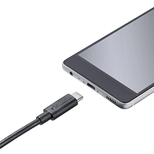 Varta 57947 USB kabelis 1 m 3.2 Gen 2 (3.1 Gen 2) USB C Juoda