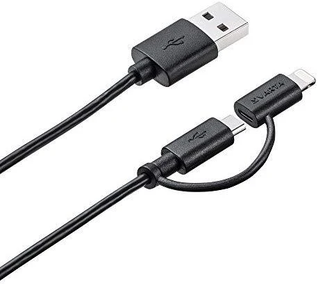 Varta Charge & sync laidas 2in1: Lightning & Micro USB 57943 laidas