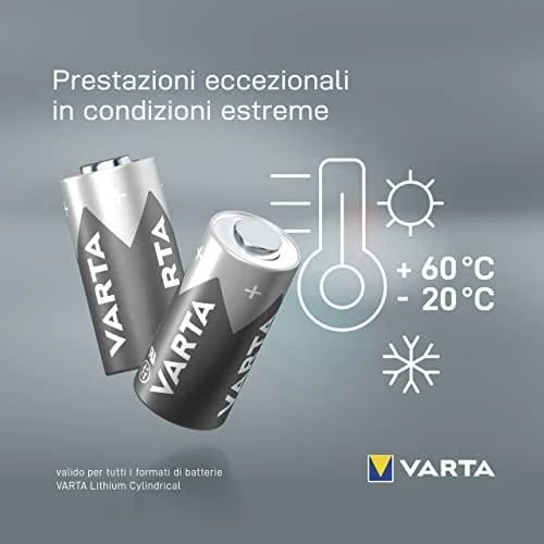Varta Lithium CR1/2AA 3V 700mAh elementas 6127, 1 vnt.