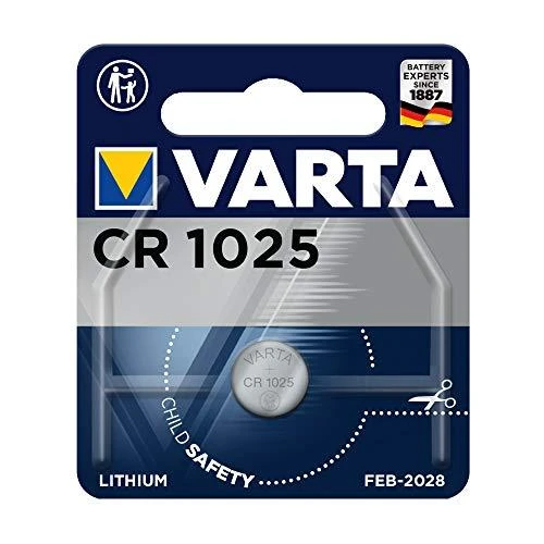 Baterija - VARTA CR1025 3V Ličio Monetų Elementas 10mm x 2.5mm