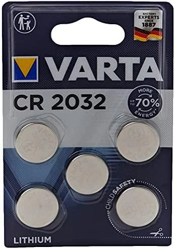 Batterie Knopfzelle CR2032 *Varta* 5-Pack