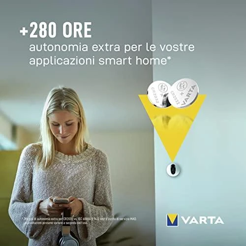 Varta Electronics CR2032 3V 230mAh elementas 6032, 1 vnt.