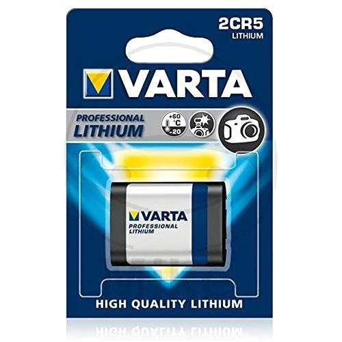 Varta Lithium 6V 2CR5 1400mAh baterija 6203, 1 vnt.