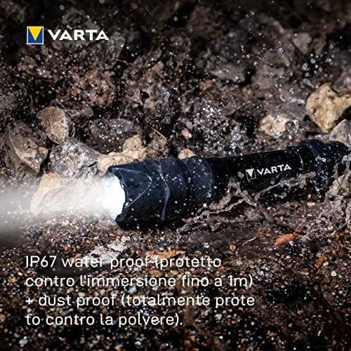 Varta INDESRUCTIBLE F20 PRO Rankinis žibintuvėlis Juoda LED