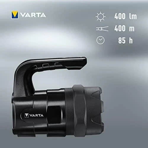 Varta INDESTRUCTIBLE BL20 PRO Rankinis žibintuvėlis Juoda LED