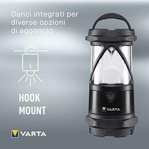 Varta INDESTRUCTIBLE L30 PRO žibintas su kabinimo funkcija