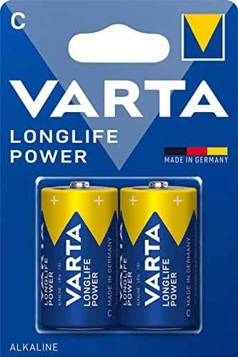 Varta Longlife Power C LR14 Alkaline Elementai 2 Vnt.