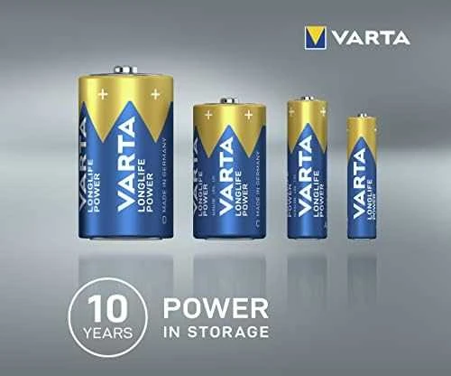 Varta Longlife Power C LR14 Alkaline Elementai 2 Vnt.