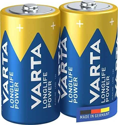 Varta Longlife Power C LR14 Alkaline Elementai 2 Vnt.