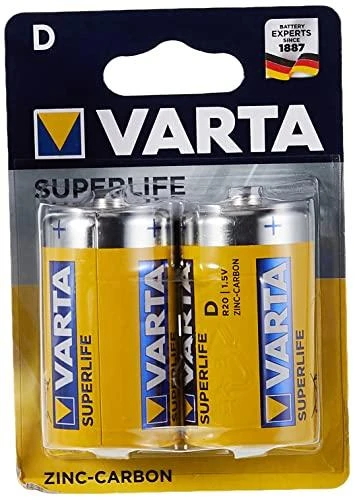 Varta R20 D buitinė baterija Cinko anglis