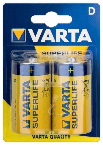 Varta R20 D buitinė baterija Cinko anglis