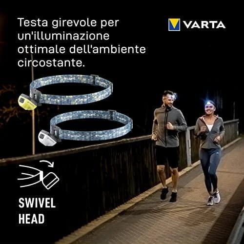 Varta ULTRALIGHT H30R Ant galvos tvirtinamas žibintuvėlis Balta LED