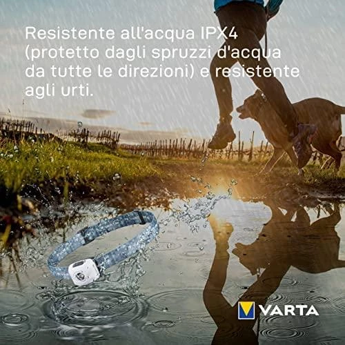Varta ULTRALIGHT H30R Ant galvos tvirtinamas žibintuvėlis Balta LED